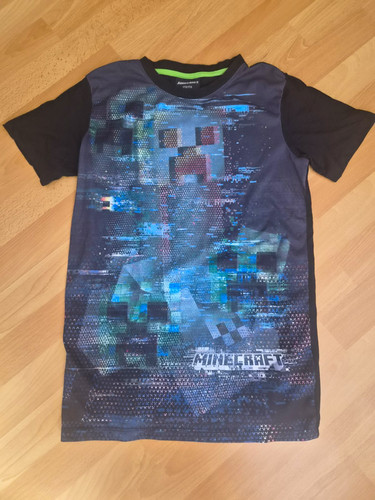 Minecraft jungen kurzarm - jungen,