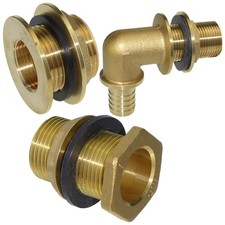 Messing Tankdurchführung für