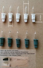 5 St. Ersatzlampen für  2,5V