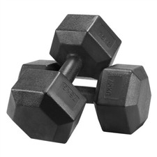 2 Stück Hantel Set 7,5 Kg Kurzhanteln Indoor Fitnesshantel Hexagon Hanteln
