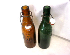 2x alte Bierflasche 0,5 Liter