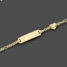 Kinder Figaro Armband mit Herz