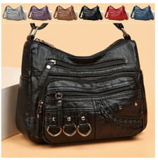 Retro Damen Tasche Crossbody Schultertasche Umhängetasche Handtasche Shopper Bag