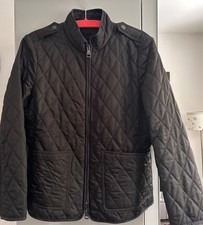 BURBERRY BRIT Damen Steppjacke Größe 40 schwarz leicht tailliert