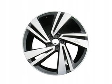 1x Alufelge 18 Zoll 7.0" 5x100 39ET Schwarz 2GM601025H VW T-Cross Rim Wheel