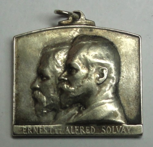 Silber plakette mit öse 1913 - silber-plakette,