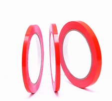 AVO Zierlinienband Fineline Tape Linierband Konturenband rot 4mm x 66 meter F244