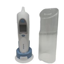 Sanitas SFT 53 Ohrthermometer – Infrarot Baby Fiebermesser mit Speicher & Schutz