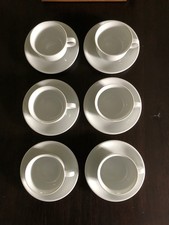 Thomas Cappuccino Tassen u. Unterteller, Trend, Weiß, 6er Set, 0,32l Tasseninhal