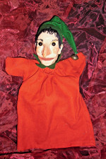 antike Kaspertheaterfigur