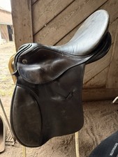 Kieffer Sattel, Schwarz/Braun