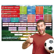 WM 2026 Spielplan DIN A1