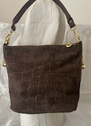 Tasche neu ital wildleder - tasche,