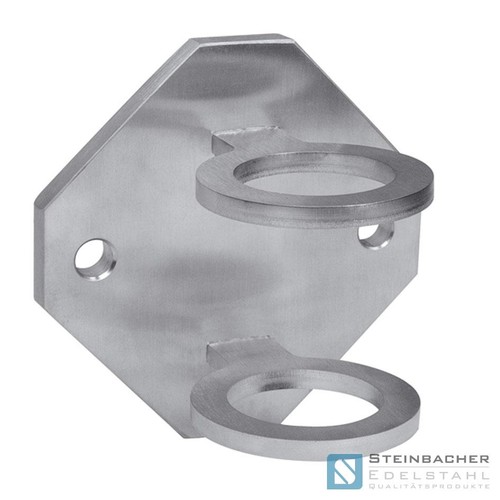 Edelstahl wandhalter v2a - edelstahl,