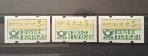 Bund automatenmarken 5 - automatenmarken,