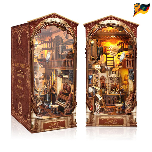 Magische welt holz puzzle - holz,