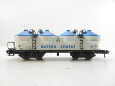 (EW140) Fleischmann 5480 H0 DC Zementsilowagen "Bayern Zement" DB, EVP