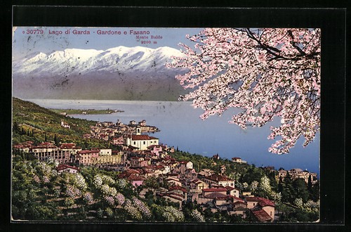 Ansichtskarte gardone lago - gardone, /lago