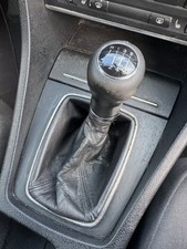 Audi A4 8E B6 B7 Schaltknauf Schalthebel Schalthebelgriff Leder 6Gang soul schwa