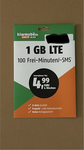Klarmobil prepaid karte - prepaid, sim
