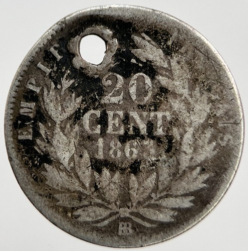 1863 centimes napoleon - 1863-bb,