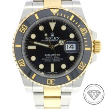 Rolex Submariner 40 mm Stahl Gold Ref 116613LN Full Set Automatik Uhr xxyy