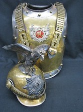 Seltener Preußischer Helm + Kürass der Garde Du Corps Kaiserreich Deutsch 187...