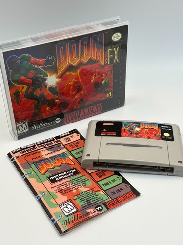 Doom snes pal premium boxed - pal,