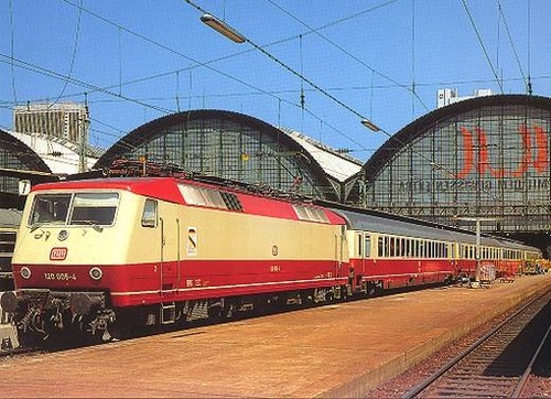 Elektro lok 120 005 - 120,