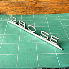 Mercedes 280SE Typenschild W108 W109 280 SE Emblem Heckklappe