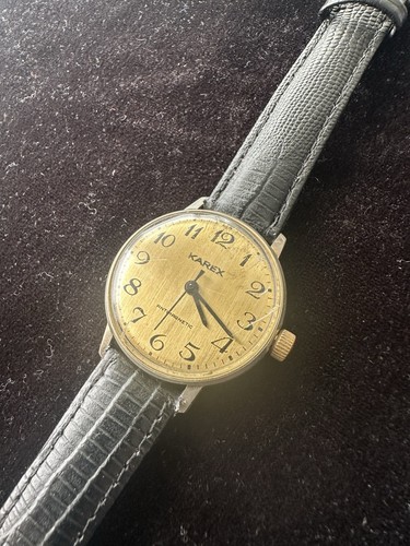 Vintage karex armbanduhr - vintage,
