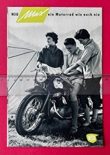 Reklame Prospekt um 1955 NSU