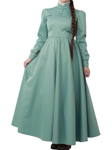 Kleid grün ghibli cosplay - grün,