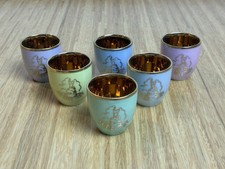 Porzellan Becher Set 6x