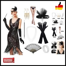 20er Jahre Accessoires Damen SET 20er Jahre Zubehör Gatsby Accessoires...