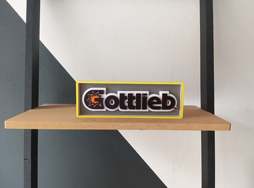 Deko platte flipper gottlieb - deko,