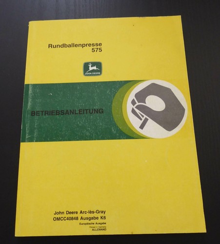 John deere rundballenpresse - deere,