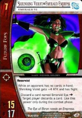 Shrinking violet emerald - violet,