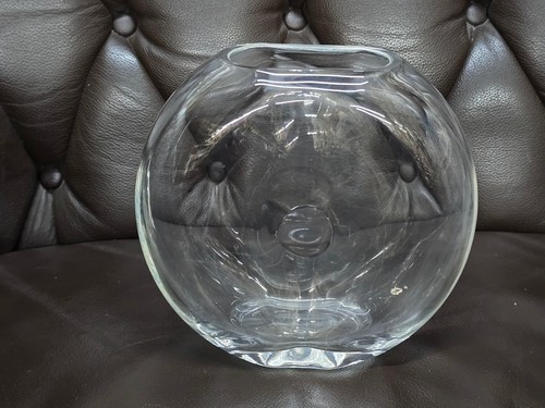 Schwere design glasvase klar - design,