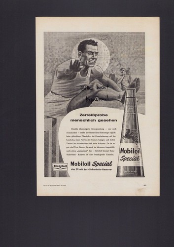 New york werbung 1957 socony - werbung, 1957,