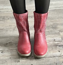 echt Leder Stiefeletten Gr. 41