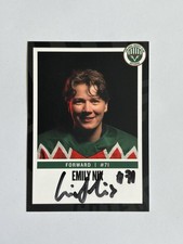 orig. Autogrammkarte Eishockey