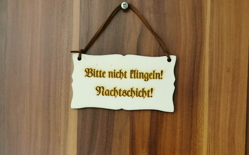 Bitte nicht klingeln