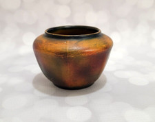 Brown Pottery Bowl Vintage