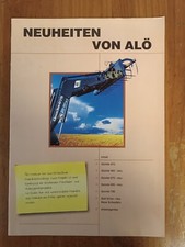 Prospekt ALÖ Quicke Frontlader   Zeitschrift Traktor Schlepper Q