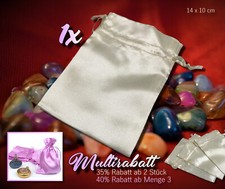 Organzasäckchen, edles Satinsäckchen, Satinbeutel Schmucksäckchen Geschenkbeutel