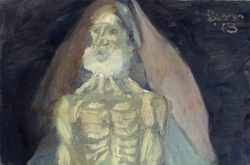 Expressionist prophet öl auf - expressionist,