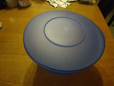 Tupperware Junge Welle Schüssel 4,3 L blau Salatschüssel