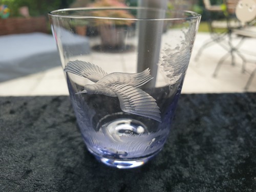 Shot glas rauchglas lila - glas,,