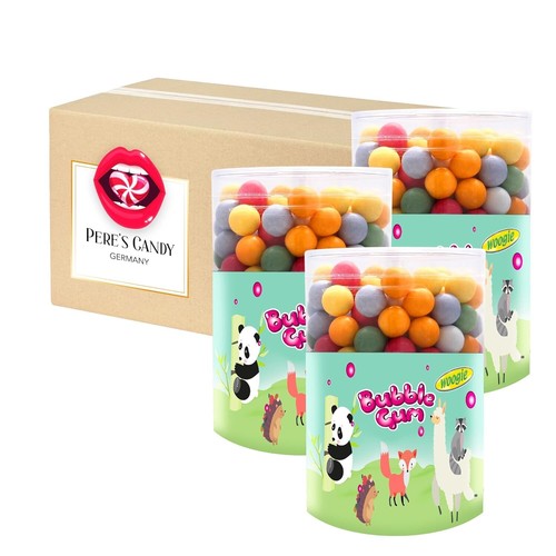 Kaugummi kugeln 3er - pack, (3